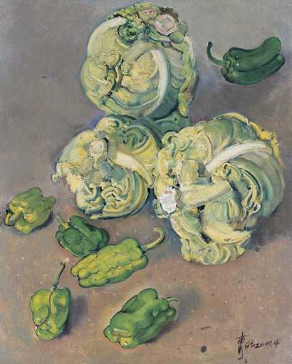 忻东旺 2001年作 白菜